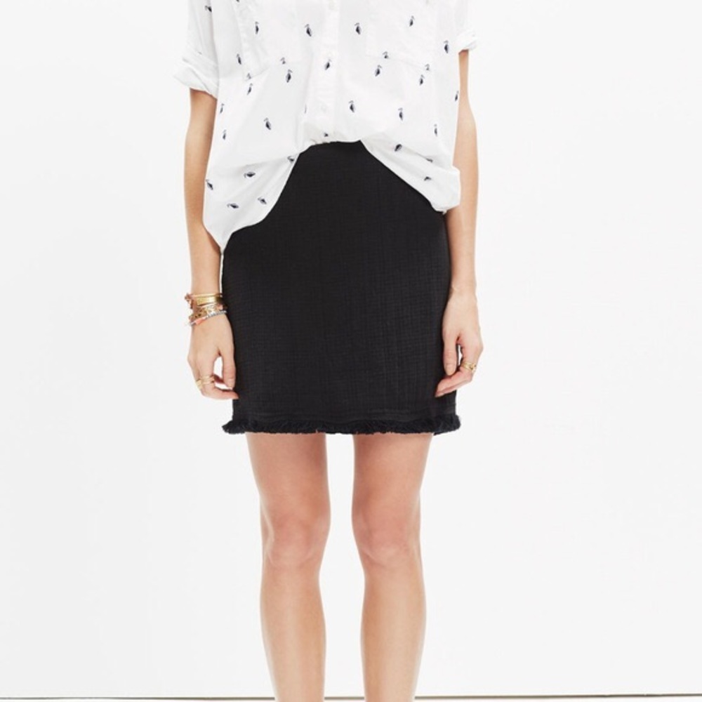 Madewell mini with fringe